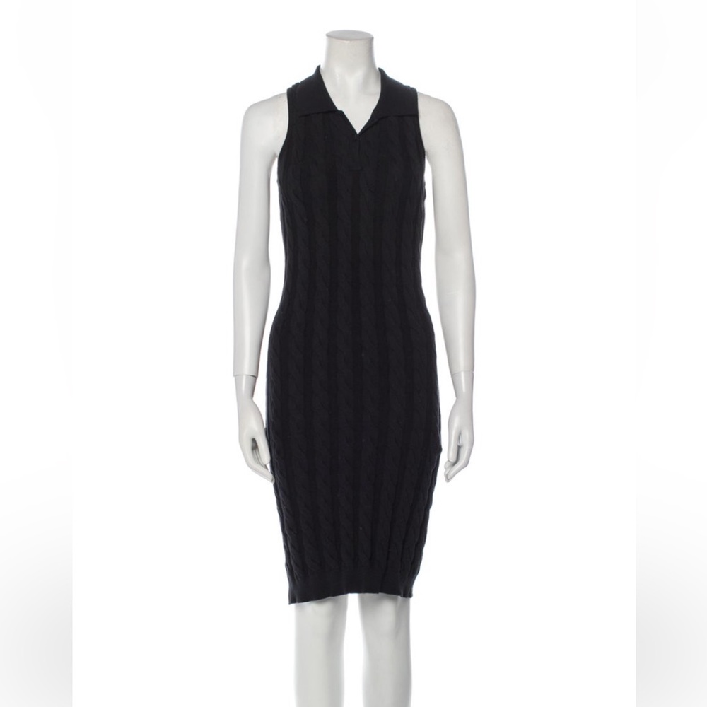 Minnie Rose V-Neck Knee-Length Dress